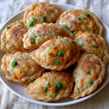 25-Minute Rice Paper Dumplings Recipe Card