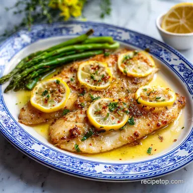 One Pan Lemon Butter Tilapia Recipe in 15 Minutes