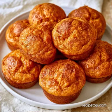 Maple Pumpkin Muffins in 35 Minutes Recipe Card