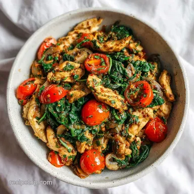 Mediterranean Chicken Stir Fry in 25 Minutes
