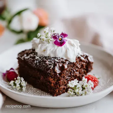 Mississippi Mud Cake Recipe: Fudgy, Gooey Recipe Card