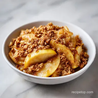 Apple Crisp Recipe for 6 Servings