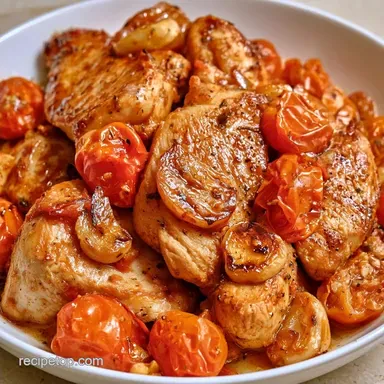 Cherry Tomato Chicken in 30 Minutes