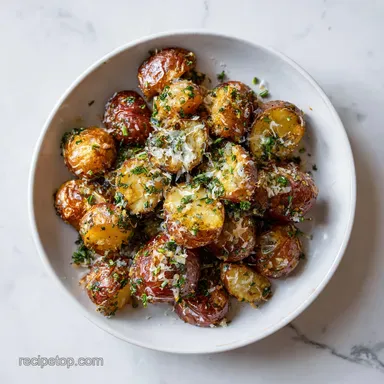 Parmesan Roasted Red Potatoes: A Crispy 45 Minute Side Dish