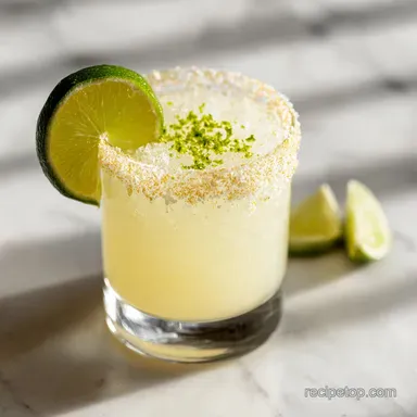 Pineapple Coconut Margarita with Coconut Cream: Velvety