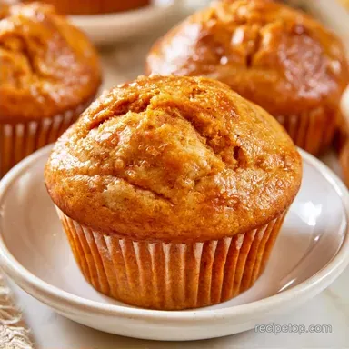 Pumpkin Banana Muffins in 30 Minutes