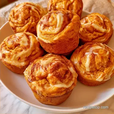 Pumpkin Cream Cheese Muffins in 30 Minutes
