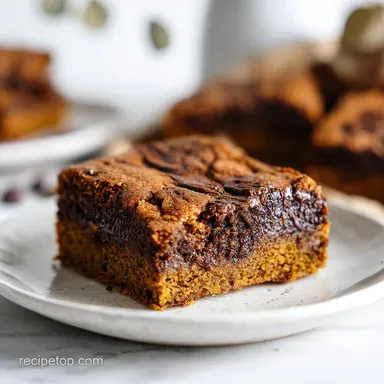 Pumpkin Snickerdoodle Blondies Recipe in 45 Minutes