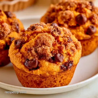 Pumpkin Streusel Muffins in 35 Minutes Recipe Card