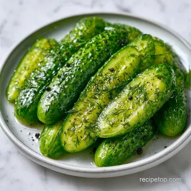 White Vinegar Pickles for 24 Spears