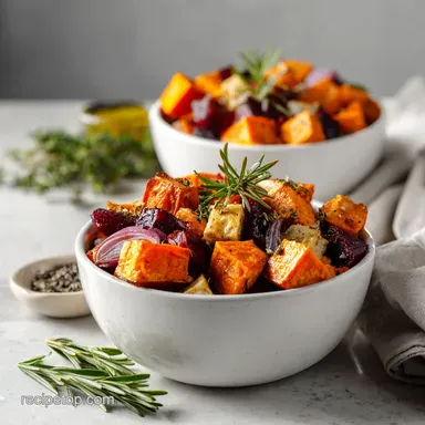Simple Roasted Sweet Potato Power Bowls Baked in 40 Minutes Recipe Card