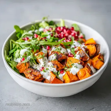Simple Roasted Sweet Potato Power Bowls Baked in 40 Minutes