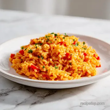 Rotel Mexican Rice in 20 Minutes: Fluffy and Zesty Side Dish Recipe Card