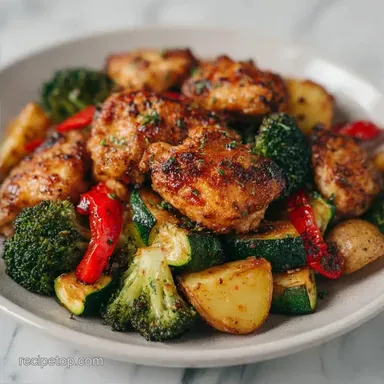 Sheet Pan Chicken with Baby Potatoes