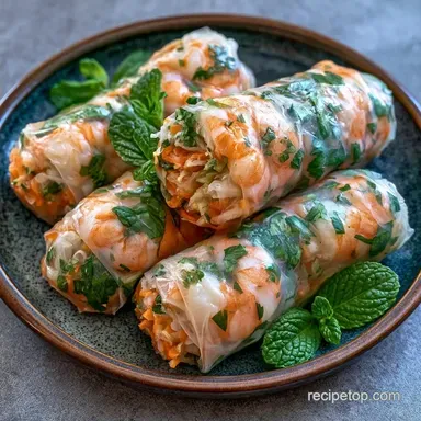 Shrimp Spring Rolls in 35 Minutes