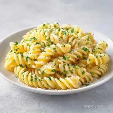 Simple Pasta Side Dish in 15 Minutes Recipe Card