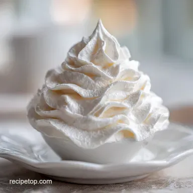 Stabilized Whipped Cream Recipe: 25 Min Recipe Card