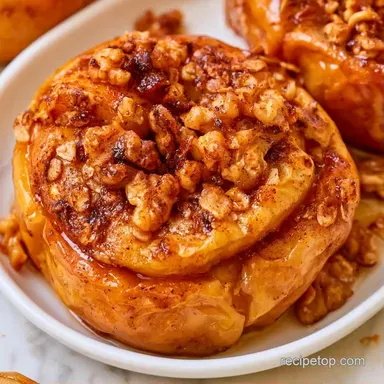 Stuffed Baked Apples for 4 Servings Recipe Card