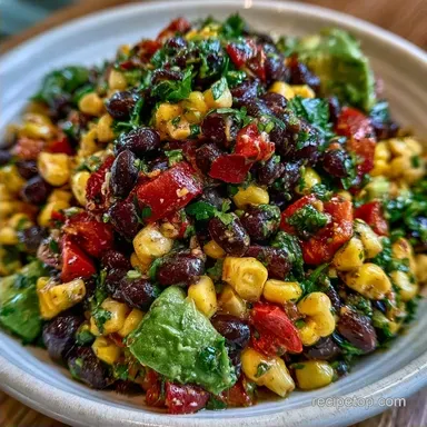 Summer Black Bean Salad in 15 Minutes