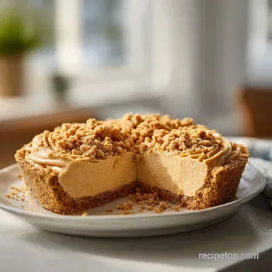 Unbelievable Peanut Butter Pie Recipe for 10 Servings
