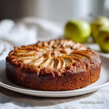 Vegan Apple Cake Comfort Food Recipe | 1h 5m Recipe Card