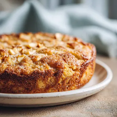 Vegan Apple Cake Comfort Food Recipe | 1h 5m