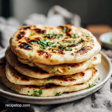 Vegan Gluten Free Naan Recipe Delight: For 6 Naans