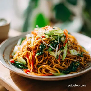 Yakisoba Noodles in 25 Minutes