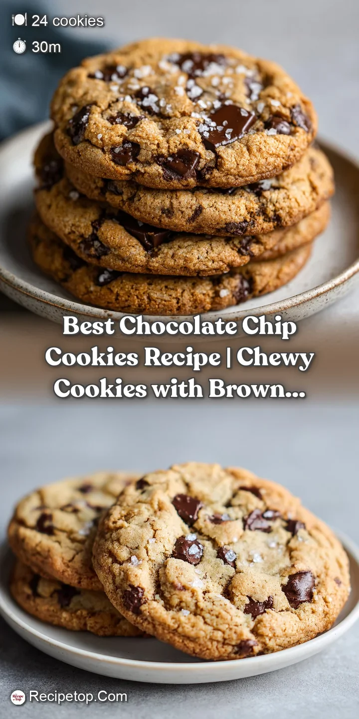 Close-up view of a single, thick chocolate chip cookie with a slightly crisp edge and a soft, chewy center.