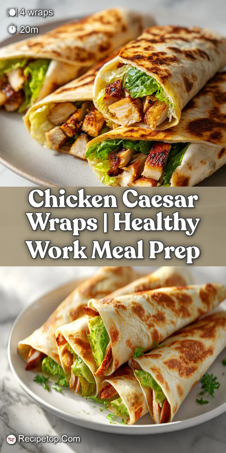 Extreme close-up of juicy seared chicken and bright green romaine lettuce drizzled with creamy white sauce in a wrap.