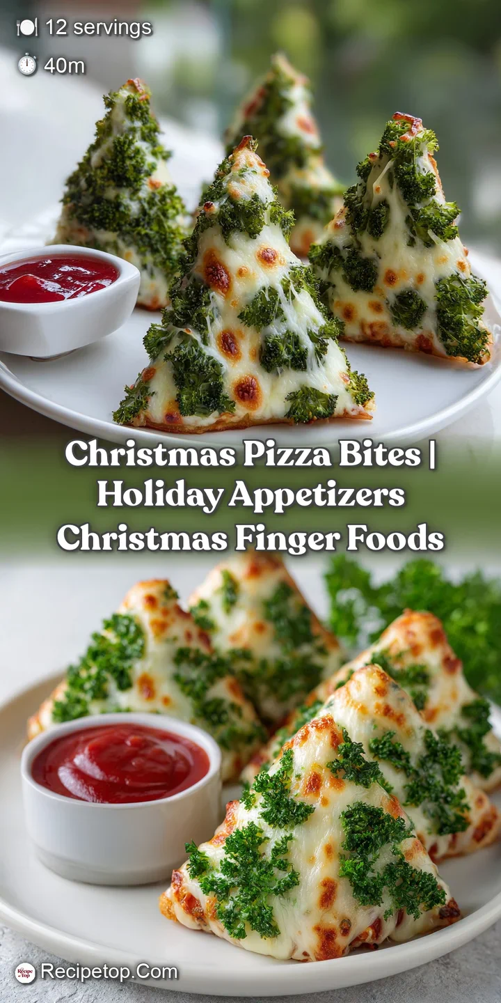 Close-up of a golden pizza bite with a long string of melted cheese pulling away from a crispy, toasted crust