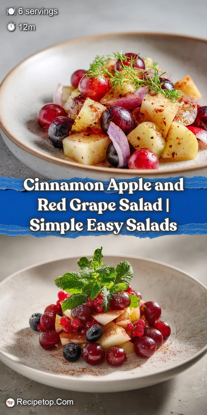 Close-up of glistening red grapes and bright apple pieces, showcasing their refreshing textures and vibrant hues.