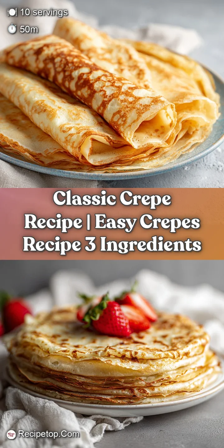 Close-up of a thin, airy crepe with caramelized edges, revealing a hint of creamy filling beneath.