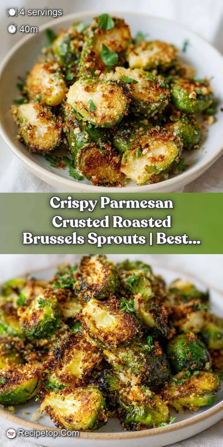 Close-up of perfectly roasted Brussels sprouts, their leaves caramelized and edges delightfully crisp.