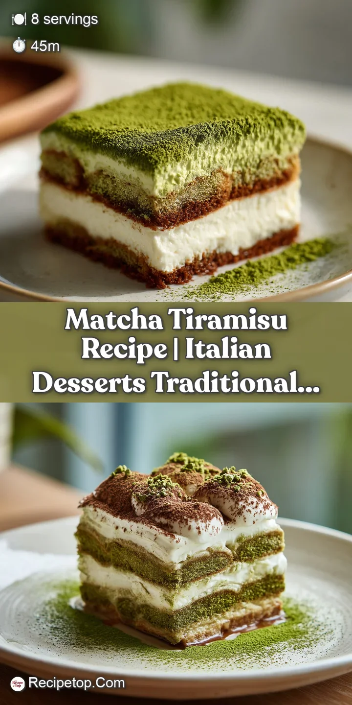 Close-up of soft, spongy ladyfingers soaked in matcha, layered with fluffy mascarpone cream.