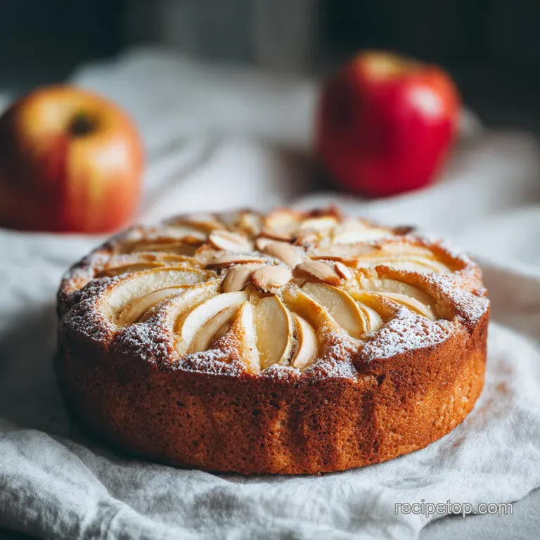 Apple Almond Cake: Moist and Buttery
