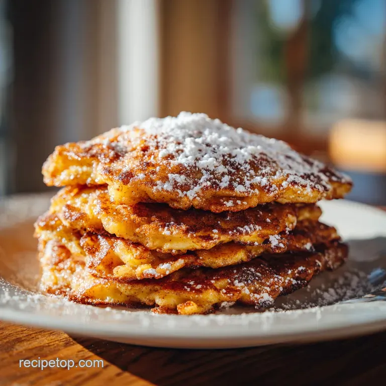 Apple Fritter Pancakes: Crispy and Spiced