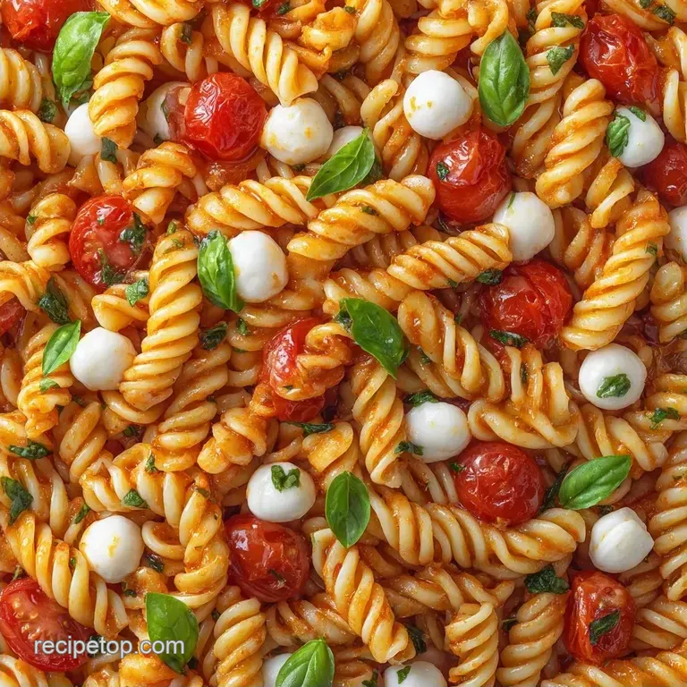 Basil Summer Pasta Salad: Tangy and Fresh