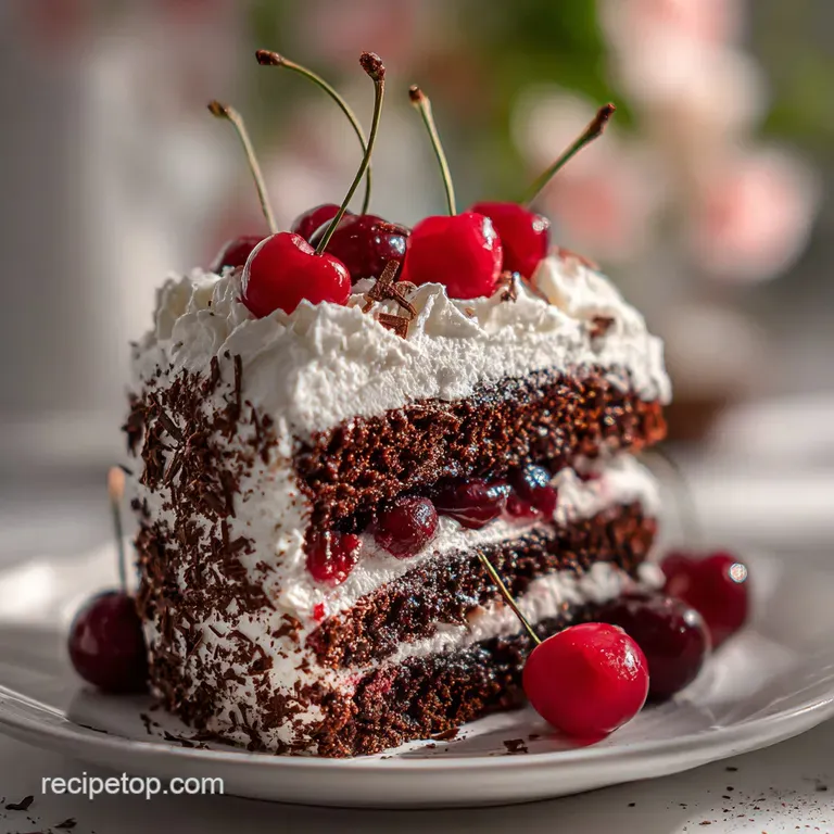 Black Forest Cake: Authentic Chocolate Cherry