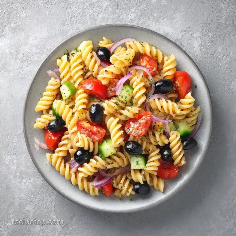 Black Olive Pasta Salad: Fresh and Tangy