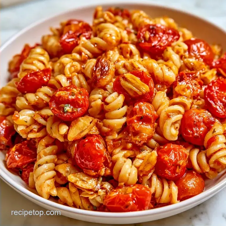Burst Cherry Tomato Pasta in 30 Minutes