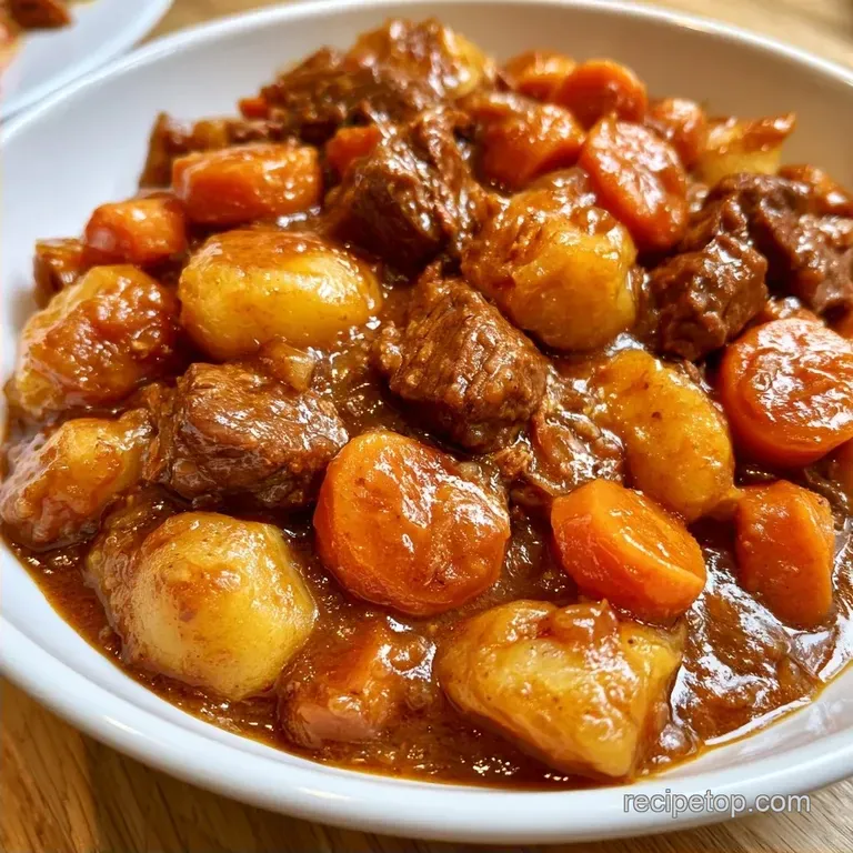 Campfire Stew with Ground Beef with Potatoes
