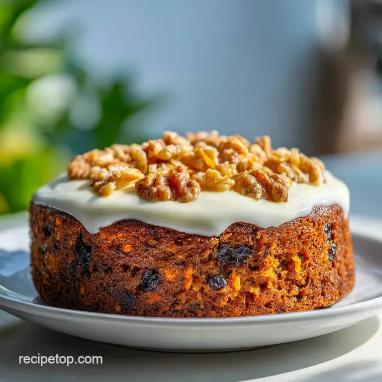 Carrot and Dates Cake Recipe