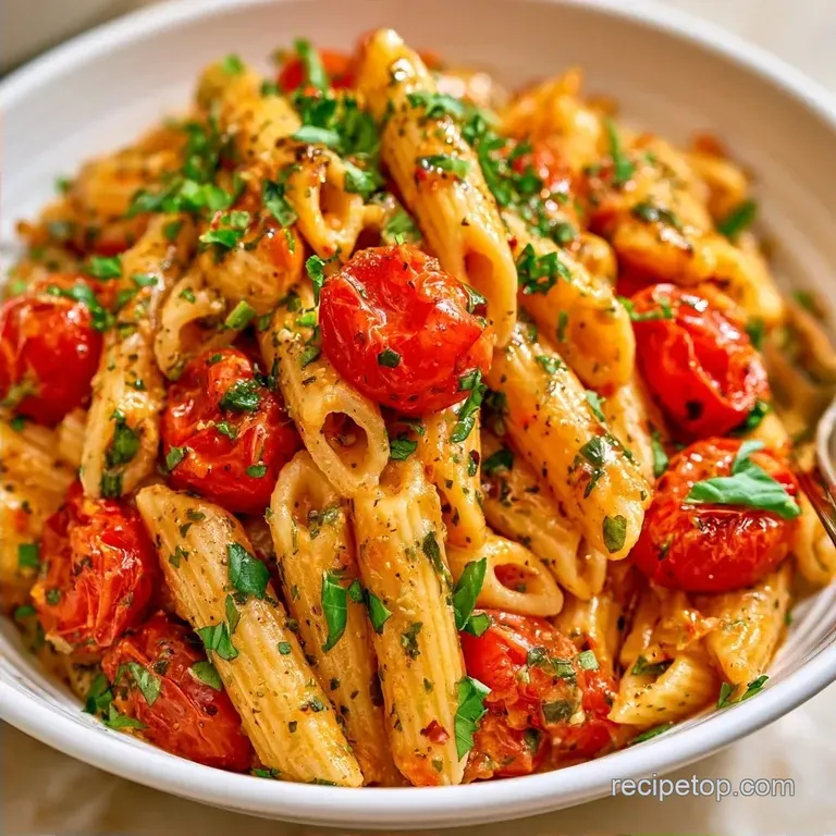 20-Minute Cherry Tomato Basil Pasta