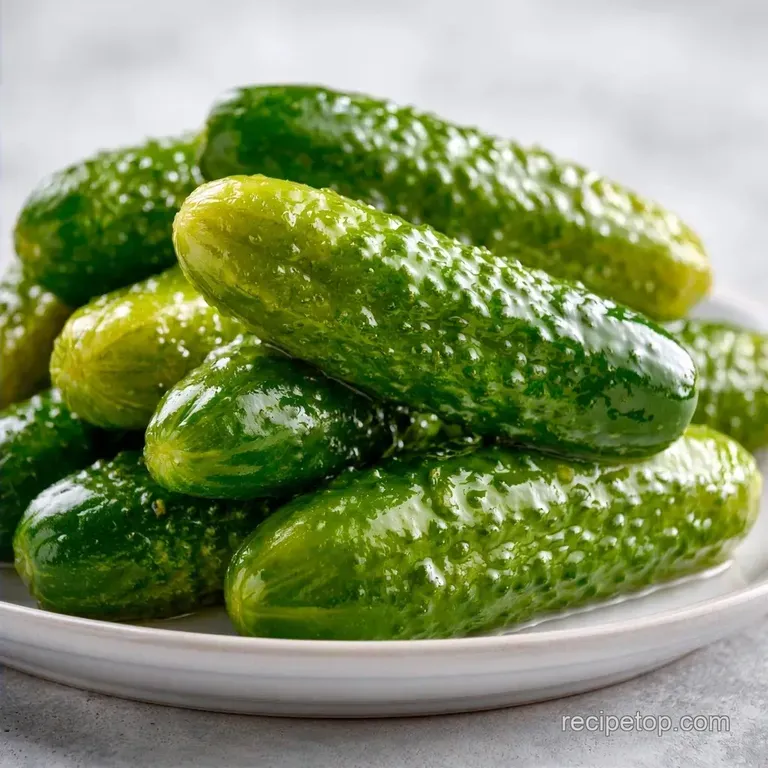 Crunchy Canned Pickle Spears: Kosher Style