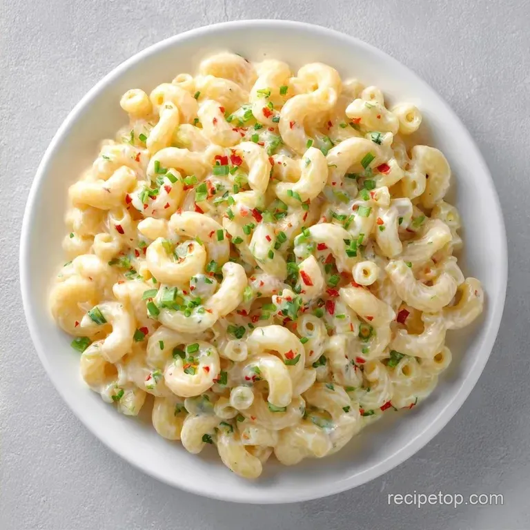 Classic Macaroni Salad: Creamy and Tangy
