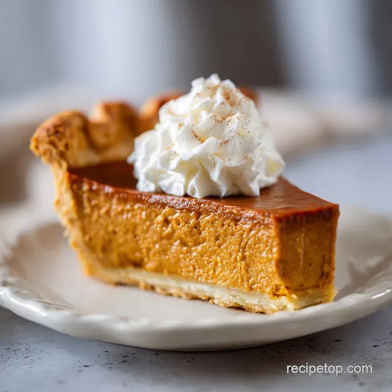 Classic Pumpkin Pie: A Timeless Favorite