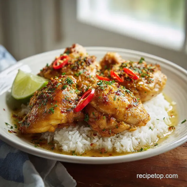 Coconut Chicken Rice: Creamy One-Pot