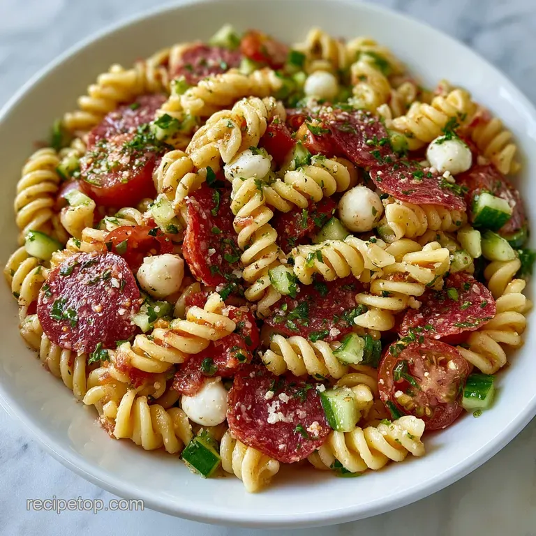 Cold Italian Pasta Salad: The Ultimate Recipe