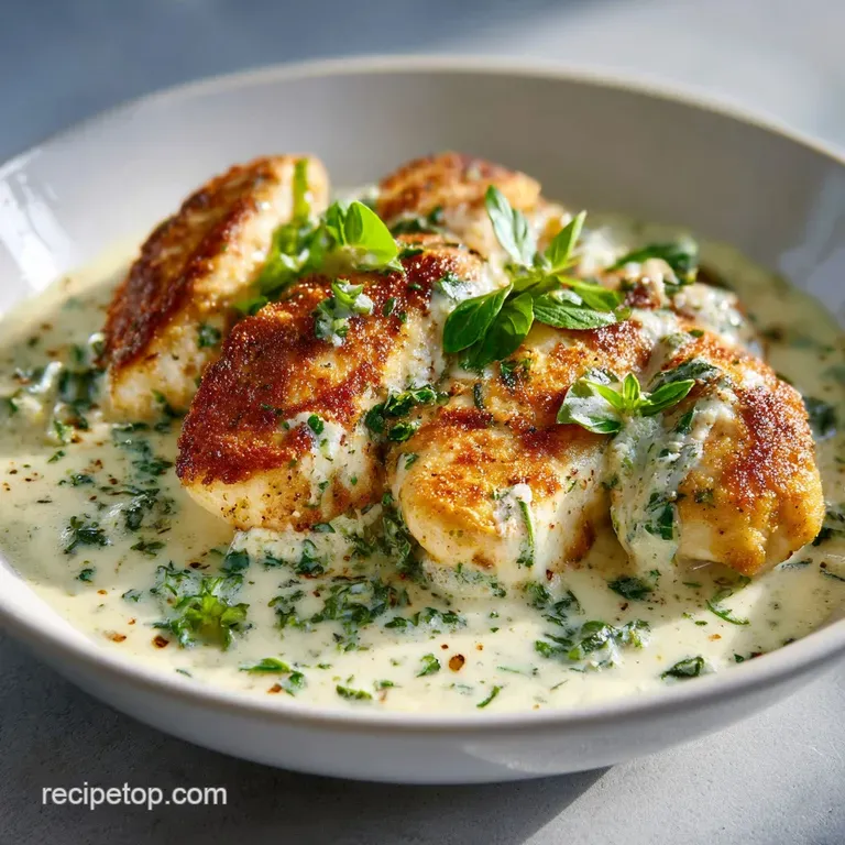 Creamy Herb Chicken: Velvety and Rich